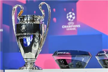 SWITZERLAND SOCCER UEFA CHAMPIONS LEAGUE DRAW