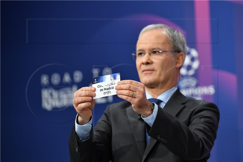 SWITZERLAND SOCCER UEFA CHAMPIONS LEAGUE DRAW