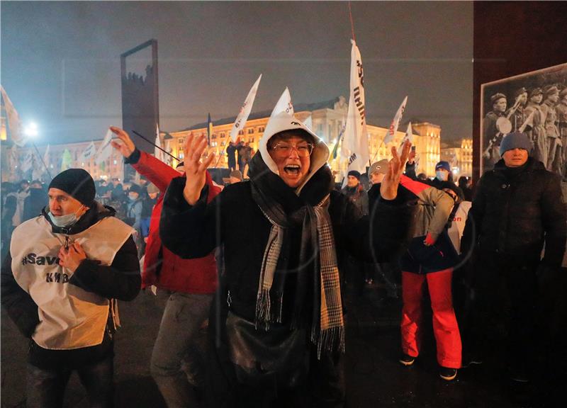 UKRAINE SMALL BUSINESS PROTEST