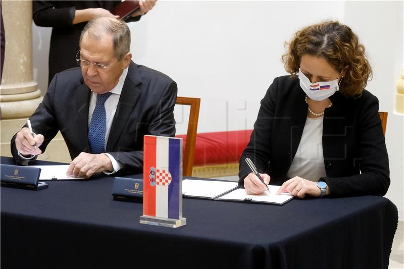 Croatia and Russia sign programme for boosting cultural cooperation