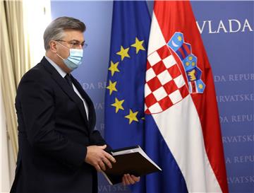 Tiskovna konferencija premijera Andreja Plenkovića