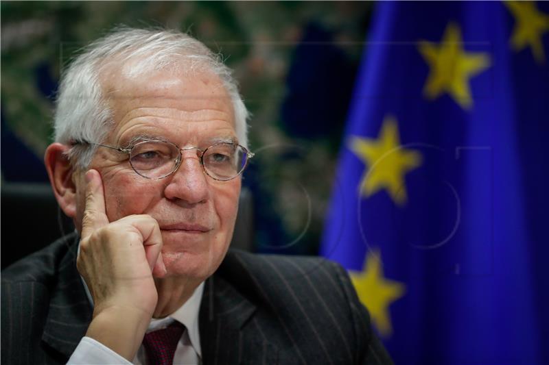 BELGIUM EU BORRELL INTERVIEW