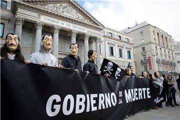 SPAIN EUTHANASIA PROTEST