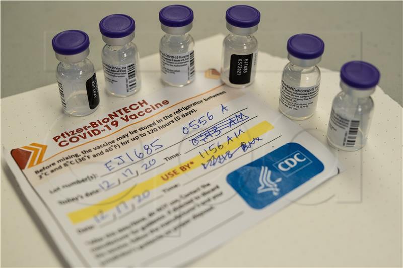 USA PFIZER BIONTECH COVID19 VACCINE