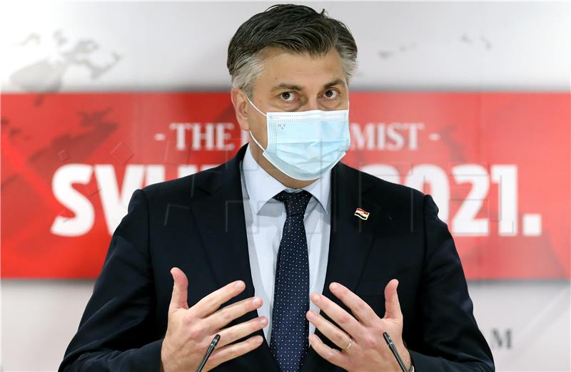 Premijer Plenković obratio se medijima