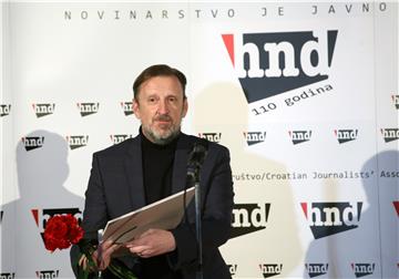 Svečana dodjela HND-ovih nagrada za najbolje novinarske radove u 2019.