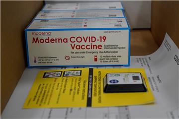 USA MODERNA VACCINE DISTRIBUTION PANDEMIC CORONAVIRUS COVID19