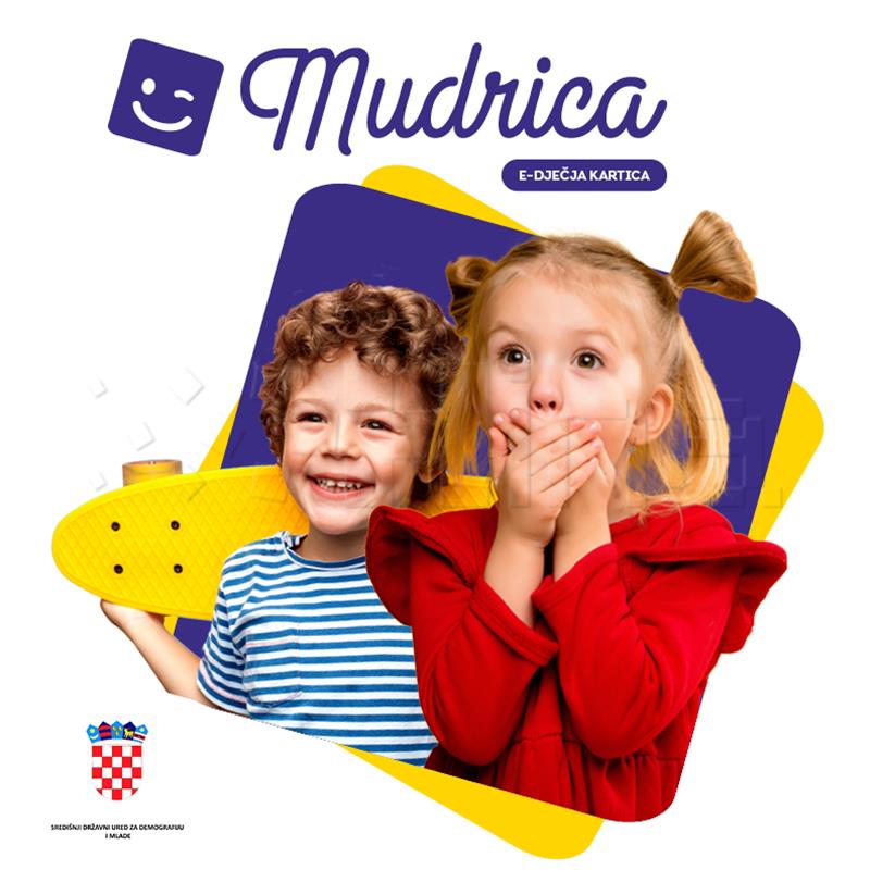 Dostupna "Mudrica", e-Dječja kartica s pogodnostima za roditelje 