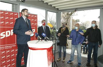 Rijeka: Tiskovna konferencija SDP-a