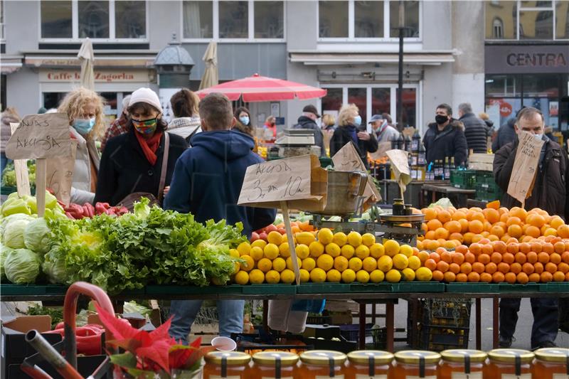 Predblagdansko raspoloženje u Zagrebu