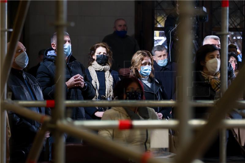 Polnoćka u zagrebačkoj Katedrali