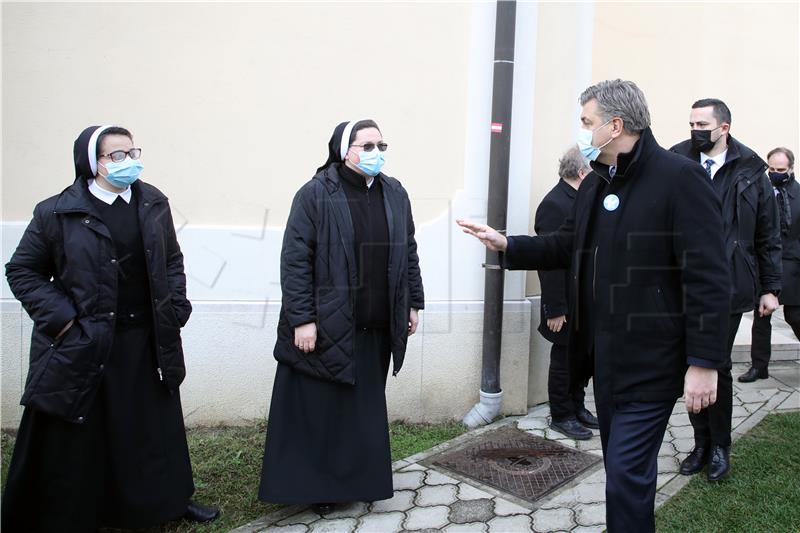 PM, Parliament Speaker, President tour Petrinja after earthquakes