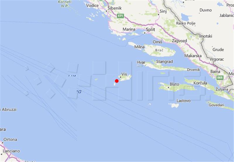 Moderate quake rocks island of Vis