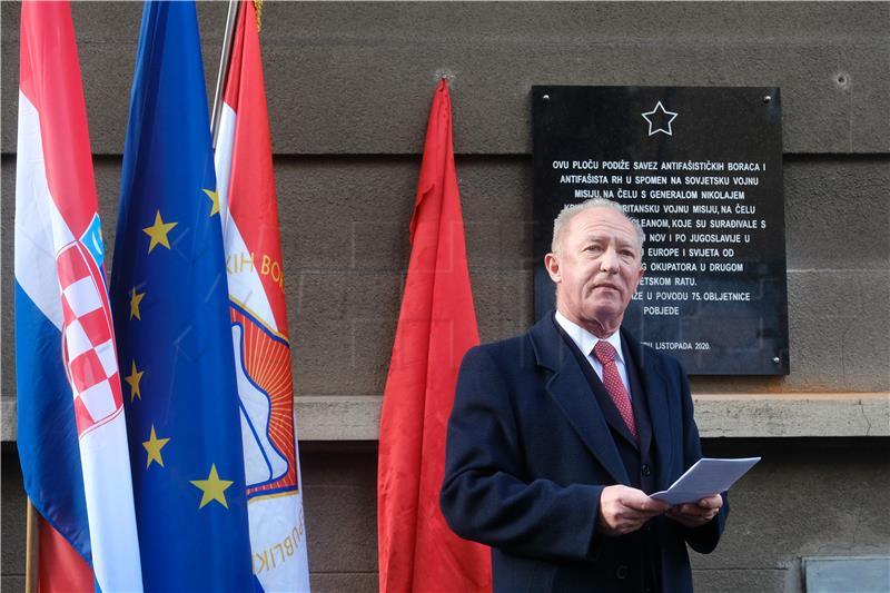 Otkrivena spomen ploča u počast vojnih misija u Drugom svjetskom ratu