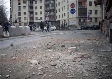 U Zagrebu oštećenja na objektima, zasad nema dojava o stradalim ljudima