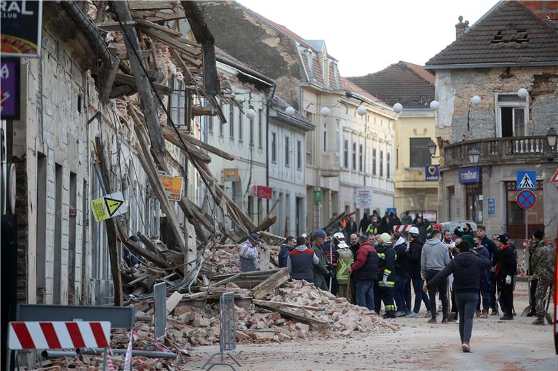 Tijekom popodneva i večeri još sedam potresa magnitude 3 ili veće