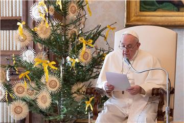 VATICAN POPE FRANCIS GENERAL AUDIENCE