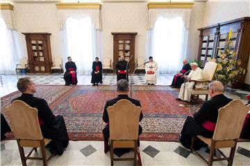 VATICAN POPE FRANCIS GENERAL AUDIENCE