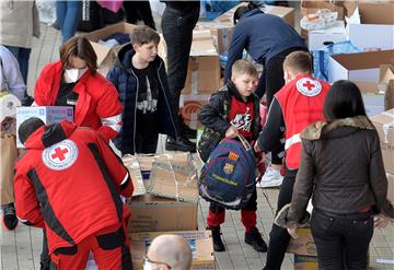 Prikupljanje humanitarne pomoći u Zadru