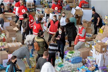 Prikupljanje humanitarne pomoći u Zadru