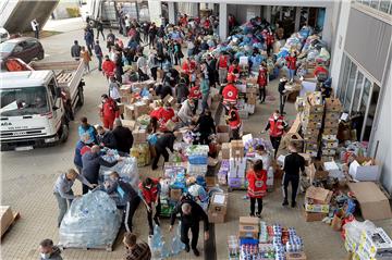 Prikupljanje humanitarne pomoći u Zadru