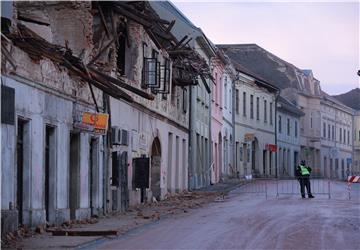 Stanje u Petrinji nakon potresa 