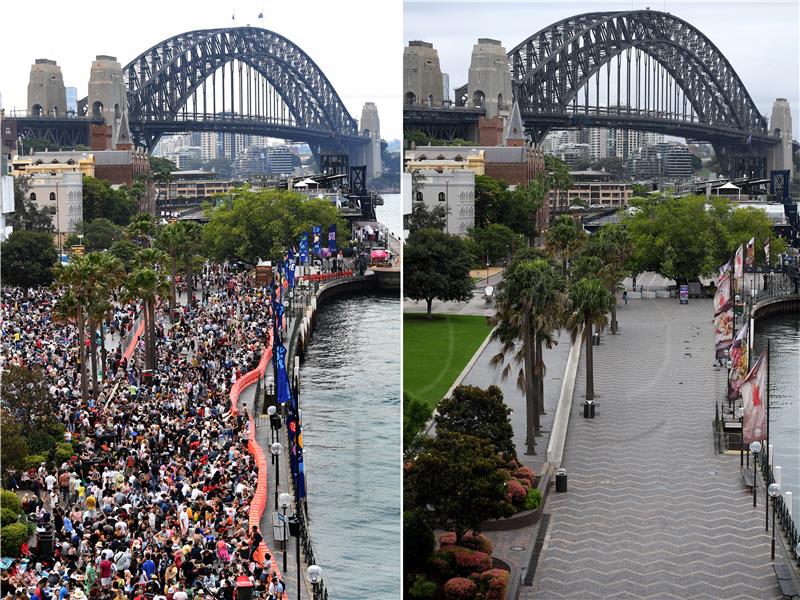 AUSTRALIA 2020 SYDNEY NYE FIREWORKS