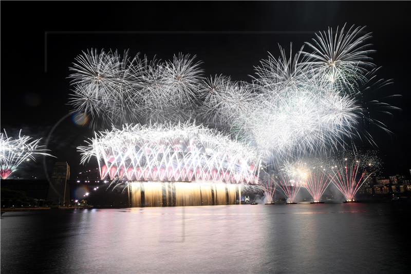 AUSTRALIA 2020 SYDNEY NYE FIREWORKS