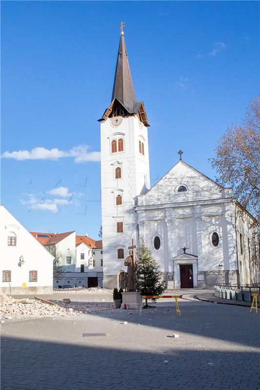 U potresu uništena sisačka katedrala i 6 župnih crkvi, a 20 teško oštećeno