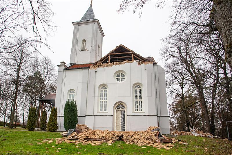 U potresu uništena sisačka katedrala i 6 župnih crkvi, a 20 teško oštećeno