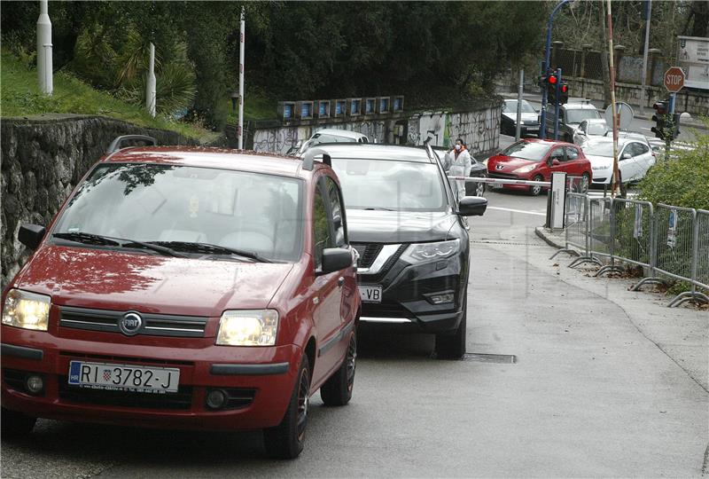 Rijeka: Testiranje na koronavirus