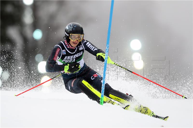 Prva utrka ženskog slaloma "Snow Queen Trophy 2021"