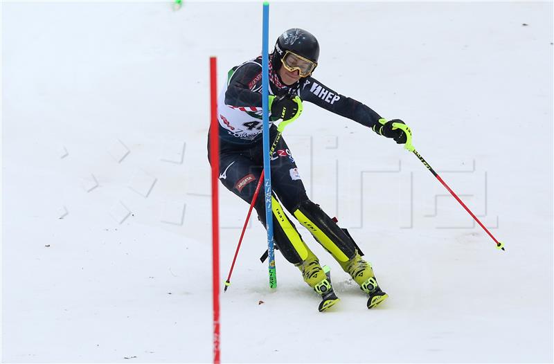 Prva utrka ženskog slaloma "Snow Queen Trophy 2021"