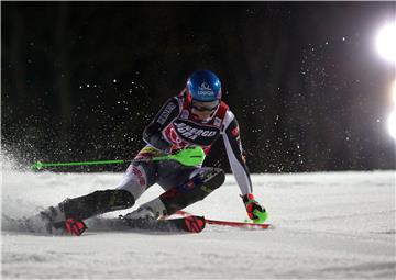 Slovakia's Vlhova defends her title of Snow Queen on Mount Sljeme