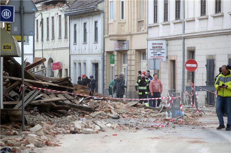 3.5 magnitude quake rocks Petrinja area