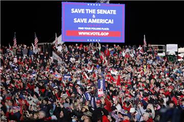 USA TRUMP GEORGIA SENATE RACE