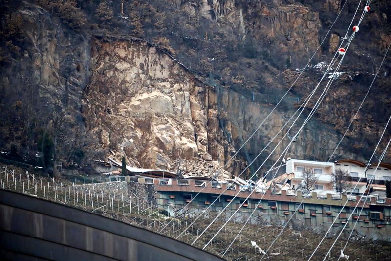 Odron kamenja zatrpao hotel u južnom Tirolu