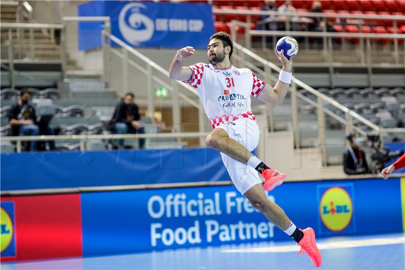 Utakmica EHF EURO Cupa Hrvatska - Španjolska