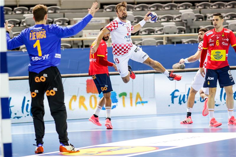 Utakmica EHF EURO Cupa Hrvatska - Španjolska