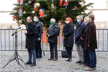 Konferencija za medije Kluba zastupnika zeleno-lijevog bloka