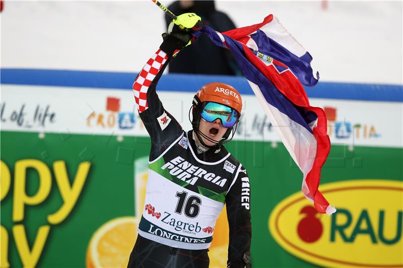 Germany's Strasser wins Sljeme men's slalom, Croatia's Zubcic fifth