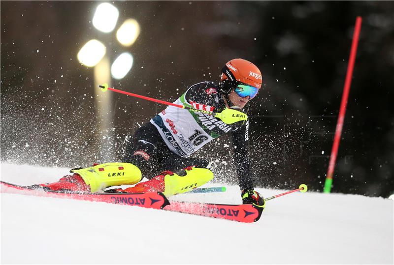 Druga utrka muškog slaloma "Snow Queen Trophy 2021"