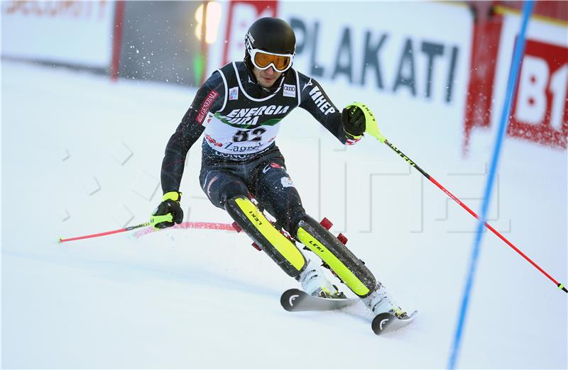 Druga utrka muškog slaloma "Snow Queen Trophy 2021"