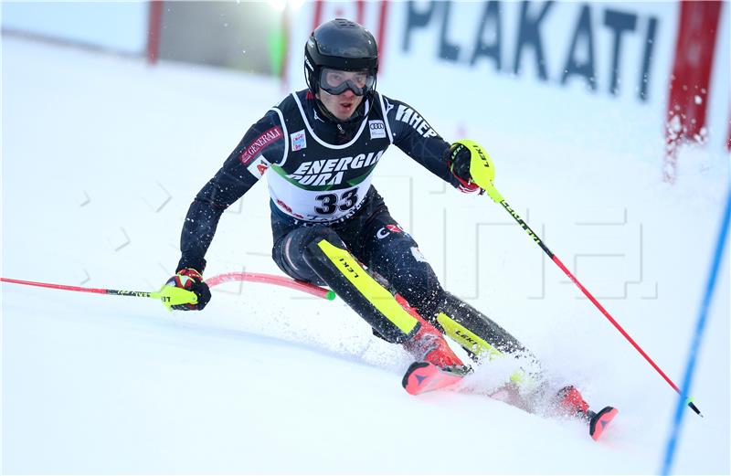 Druga utrka muškog slaloma "Snow Queen Trophy 2021"