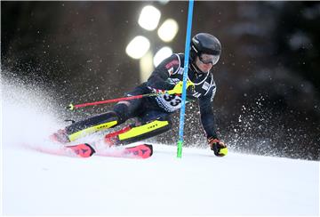 Druga utrka muškog slaloma "Snow Queen Trophy 2021"