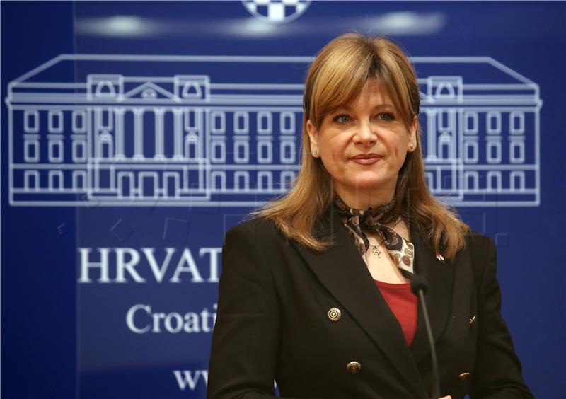 Konferencija za medije Karoline Vidović Krišto i Milana Vrkljana