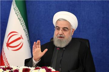 IRAN ROUHANI USA PROTEST TRUMP REAX