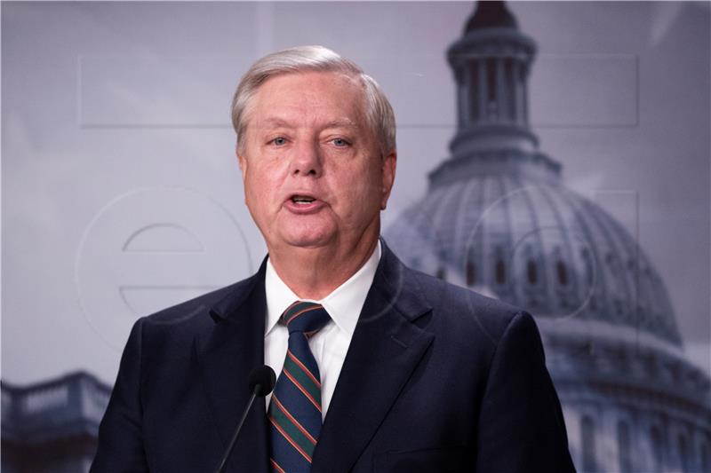 USA SENATE GRAHAM CAPITOL RIOT AFTERMATH