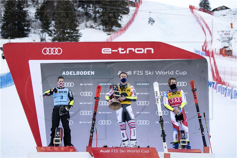 Zubčić drugi u Adelbodenu