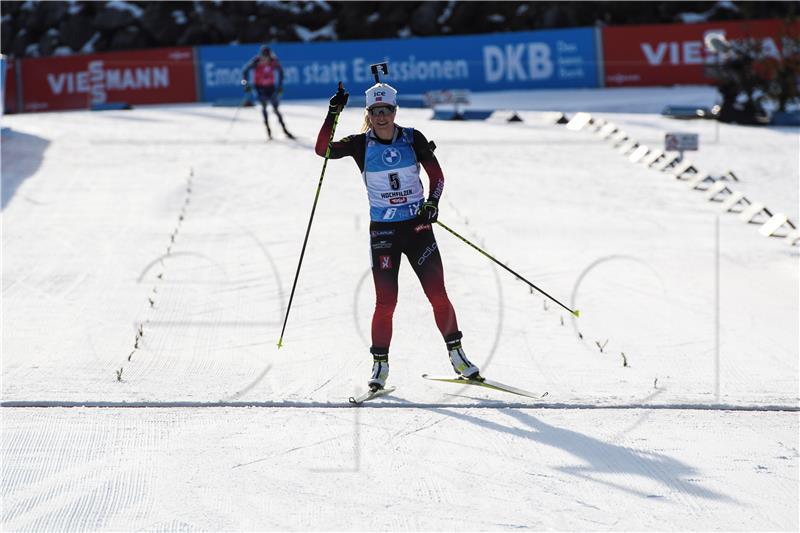 Biatlon: Eckhoff najbolja i u dohvatnoj utrci